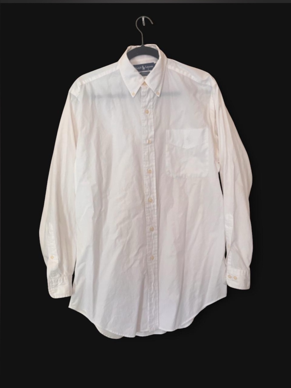 Ralph Lauren white Yarmouth button-down shirt